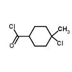 CAS#: 93296-79-8， 4-Chloro-4-methylcyclohexanecarbonyl chloride