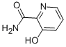 structure of CAS# 933-90-4, 3-Hydroxypicolinamide;3-Hydroxy-2-Pyridinecarboxamide;3-Hydroxypicolinamide;2-Pyridinecarboxamide, 3-Hydroxy-