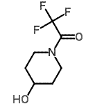 CAS#: 93343-02-3， 2,2,2-Trifluoro-1-(4-hydroxy-1-piperidinyl)ethanone
