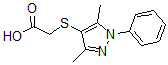 CAS#: 93350-66-4， (3,5-Dimethyl-1-Phenyl-1H-Pyrazol-4-Yl)Thio]Acetic Acid