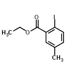 CAS#: 933585-44-5， Ethyl 2-iodo-5-methylbenzoate