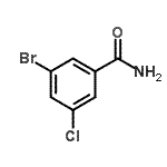 CAS#: 933671-77-3， 3-Bromo-5-chlorobenzamide