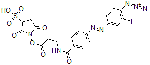 CAS#: 93376-02-4， N-(4-(4-Azido-3-Iodophenylazo)Benzoyl)-3-Aminopropyl-N'-Oxysulfosuccinimide Ester
