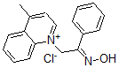 CAS#: 93446-09-4， 1-(2-Phenyl-2-Hydroxyiminoethyl)-1-(4-Methylquinolinium) chloride