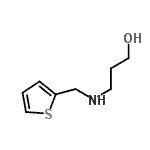 CAS#: 93448-51-2， 3-(2-thienylmethylamino)propan-1-ol