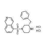 CAS#: 936233-03-3， 5-{[(3S)-3-Benzyl-1-piperazinyl]sulfonyl}isoquinoline dihydrochloride