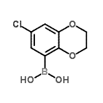 CAS#: 936249-26-2， (7-Chloro-2,3-dihydro-1,4-benzodioxin-5-yl)boronic acid