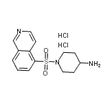 CAS#: 936250-33-8， 1-(5-Isoquinolinylsulfonyl)-4-piperidinamine dihydrochloride
