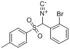 structure of CAS# 936548-16-2, 1-Bromo-2-[Isocyano[(4-Methylphenyl)Sulfonyl]Methyl]-Benzene;(2-Bromophenyl)(Isocyano)Methyl 4-Methylphenyl Sulphone;[1-(2-BROMOPHENYL)-1-TOSYL]METHYL ISOCYANIDE;A-TOSYL-(2-BROMOBENZYL) ISOCYANIDE