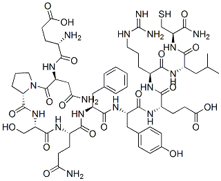 CAS#: 93675-09-3， Glutamyl-Asparaginyl-Prolyl-Seryl-Glutaminyl-Phenylalanyl-Tyrosyl-Glutamyl-Arginyl-Leucyl-Cysteinamide