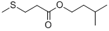 structure of CAS# 93762-35-7, Isoamyl 3-(Methylthio)Propionate;3-(Methylthio)Propanoic Acid Pentyl Ester;3-(Methylthio)Propionic Acid Amyl Ester