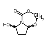 CAS#: 937641-71-9， Methyl 2-hydroxy-5-methoxy-1-pyrrolidinecarboxylate