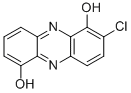 CAS#: 93768-40-2， 1,6-Dihydroxy-2-Chlorophenazine