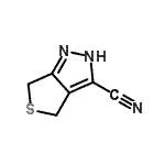 CAS#: 937720-47-3， 2,6-Dihydro-4H-thieno[3,4-c]pyrazole-3-carbonitrile