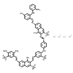 CAS#: 93777-10-7， 6-[(2,4-Diamino-5-Sulfophenyl)Azo]-4-Hydroxy-3-[[4-[[4-[[1-Hydroxy-7-[[4-Hydroxy-2-[(2-Methylphenyl)Amino]Phenyl]Azo]-3-Sulfo-2-Naphthalenyl]Azo]Phenyl]Amino]-3-Sulfophenyl]Azo]-2-Naphthalenesulfonic Acid Tetrasodium Salt