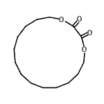 CAS#: 93777-33-4， 1,4-Dioxacycloheptadecane-2,3-dione
