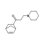 CAS#: 93778-71-3， 1-(Bicyclo[2.2.1]hept-5-en-2-yl)-3-(1-piperidinyl)-1-propanone