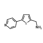 CAS#: 937795-98-7， 1-[5-(4-Pyridinyl)-2-thienyl]methanamine