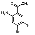 CAS#: 937816-89-2， 1-(2-Amino-4-bromo-5-fluorophenyl)ethanone