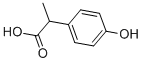 structure of CAS# 938-96-5, 4-Hydroxy-alpha-Methyl-Benzeneacetic Acid