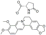 CAS#: 93804-96-7， 5,6-Dihydro-9,10-Dimethoxybenzo(g)Benzo-1,3-Dioxolo(5,6-a)Quinolizinium 5-Oxo-L-Prolinate