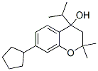CAS#: 93841-37-3， 7-Cyclopentyl-3,4-Dihydro-2,2-Dimethyl-4-(1-Methylethyl)-2H-1-Benzopyran-6-Ol
