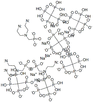 CAS#: 93841-74-8， Hexasodium Tetrahydrogen [[(Phosphonatomethyl)Imino]Bis[Ethane-2,1-Diylnitrilobis(Methylene)]]Tetrakisphosphonate