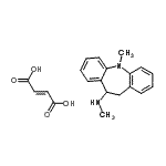 CAS#: 93841-84-0， N,5-Dimethyl-10,11-dihydro-5H-dibenzo[b,f]azepin-10-amine (2E)-2-butenedioate (1:1)