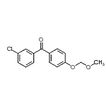 CAS#: 938458-66-3， (3-Chlorophenyl)[4-(methoxymethoxy)phenyl]methanone