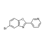 CAS#: 938458-81-2， 5-Bromo-2-(3-pyridinyl)-1,3-benzoxazole