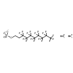 CAS#: 93857-44-4， Diammonium 3,3,4,4,5,5,6,6,7,7,8,8,9,9,10,10,10-heptadecafluorodecyl phosphate