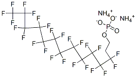 CAS#: 93857-46-6， 3,3,4,4,5,5,6,6,7,7,8,8,9,9,10,10,11,11,12,12,13,13,14,14,14-Pentacosafluoro-1-Tetradecanol Dihydrogen Phosphate Diammoniumsalt