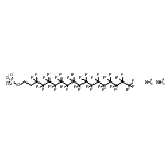 CAS#: 93857-48-8， Diammonium 3,3,4,4,5,5,6,6,7,7,8,8,9,9,10,10,11,11,12,12,13,13,14,14,15,15,16,16,17,17,18,18,18-tritriacontafluorooctadecyl phosphate