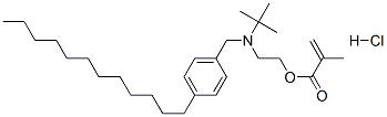 CAS#: 93892-97-8， 2-Methyl-2-Propenoicacid 2-[(1,1-Dimethylethyl)[(4-Dodecylphenyl)Methyl]Amino]Ethylester Hydrochloride (1:1)