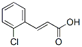 structure of CAS# 939-58-2, (E)-o-Chlorocinnamic acid;3-(2-Chlorophenyl)Prop-2-Enoic Acid;(E)-3-(2-Chlorophenyl)Acrylic Acid;3-(2-Chlorophenyl)Acrylic Acid