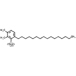CAS#: 93905-07-8， 6-Hexadecyl-2,3-dimethylbenzenesulfonic acid