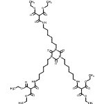 CAS#: 93919-07-4， Hexaethyl 2,2',2''-[(2,4,6-trioxo-1,3,5-triazinane-1,3,5-triyl)tris(6,1-hexanediylcarbamoyl)]trimalonate