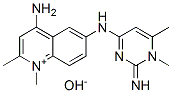 CAS#: 93919-18-7， 4-Amino-6-[(1,2-Dihydro-2-Imino-1,6-Dimethyl-4-Pyrimidinyl)Amino]-1,2-Dimethyl-Quinolinium Hydroxide (1:1)