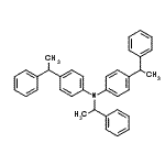 CAS#: 93920-04-8， N,4-Bis(1-phenylethyl)-N-[4-(1-phenylethyl)phenyl]aniline