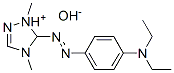 CAS#: 93923-60-5， 5-[2-[4-(Diethylamino)Phenyl]Diazenyl]-1,4-Dimethyl-4H-1,2,4-Triazolium Hydroxide (1:1)