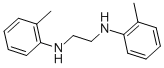 structure of CAS# 94-92-8, Di-o-tolylethylenediamine;(2-Methylphenyl)-[2-[(2-Methylphenyl)Amino]Ethyl]Amine;(2-Methylphenyl){2-[(2-Methylphenyl)Amino]Ethyl}Amine;Mls000532175