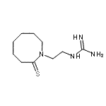 CAS#: 94007-70-2， 1-[2-(2-Thioxo-1-azocanyl)ethyl]guanidine