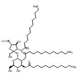 CAS#: 94031-23-9， 3-O-Dodecanoyl-beta-D-fructofuranosyl 2,3-di-O-dodecanoyl-alpha-D-glucopyranoside