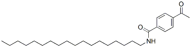 CAS#: 94086-69-8， 4-Acetyl-N-Octadecylbenzamide