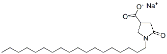 CAS#: 94108-40-4， 1-Octadecyl-5-Oxo-3-Pyrrolidinecarboxylicacid Sodium Salt (1:1)