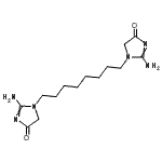 CAS#: 94109-91-8， 1,1'-(1,8-Octanediyl)bis(2-amino-1,5-dihydro-4H-imidazol-4-one)
