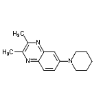 CAS#: 941283-07-4， 2,3-Dimethyl-6-(1-piperidinyl)quinoxaline