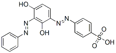 CAS 登录号：94159-11-2， 4-[[2,4-二羟基-3-(苯基偶氮)苯基]偶氮]苯磺酸