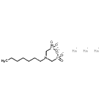 CAS#: 94199-73-2， trisodium N,N-bis(phosphonatomethyl)heptan-1-amine