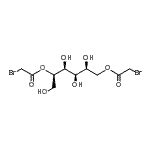 CAS#: 94199-85-6， [(1R,2S,3R,4S)-5-(2-bromoacetyl)oxy-2,3,4-trihydroxy-1-(hydroxymethyl)pentyl] 2-bromoacetate